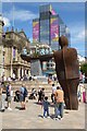 SP0686 : Iron Man in Victoria Square by Philip Halling
