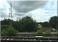 Railway, track and pylon, Hinksey