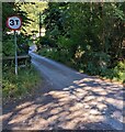 3T road sign, Cwmyoy, Monmouthshire