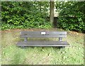 SJ9493 : Brenda's bench by Gerald England