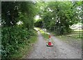 Gated track off Redlake Lane