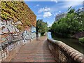 Towpath along the Birmingham & Fazeley Canal in Birmingham