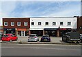 Shops on  Plough Road, Yateley