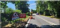 Roadworks on the B4632