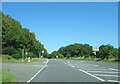 The A494 north at turning for Industrial Estate