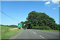 A494 north approaching junction with the A5