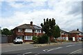 Houses on West Heath Road, Farnborough