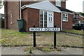 Monet Square street sign, Gunton, Lowestoft