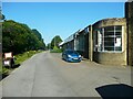 Art Deco architecture at Upper Mill, Slaithwaite