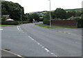 A44 junction in Rhayader, Powys