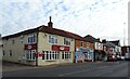 Businesses on Guilford Road (B3029), Bagshot