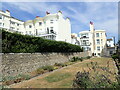 Houses seen from Marine Parade