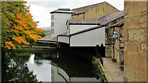 SD8332 : Manchester Road Canal Wharf by Kevin Waterhouse