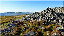 SH6219 : Summit of Mynydd Egryn by Vivien and Geoff Crowder