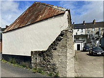 H4572 : Old walls, Omagh by Kenneth  Allen