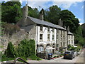 Street scene at Litton Mill