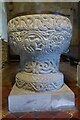 Norman font, Stottesdon Church