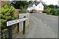 Bonds Meadow street sign, Lowestoft