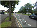 The A82 dual carriageway at Old Drumchapel