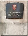 Duchy of Lancaster nameplate, London WC2