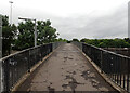 Footbridge over the motorways, Kinning Park, Glasgow