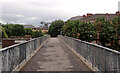 Footbridge over the motorways, Kinning Park, Glasgow