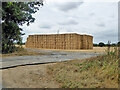 Stack of straw bales