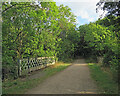 Renishaw: once a railway bridge