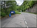 The A86 near the entrance to the hostel