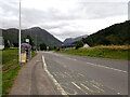 Bus stop,  Tyndrum Road (A82), Glencoe