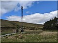 NN3391 : A new communications mast by David Medcalf