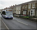 Fforest Hill bus on the A4230, Cadoxton-juxta-Neath