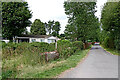 Lane and bridleway in Kingswood, Staffordshire