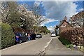 Northeast on Vicarage Road, Stoneleigh