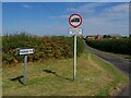 Signage at a road junction