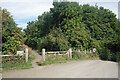 The Railway Path crosses a road