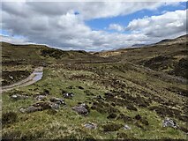 NN3792 : The Glen Roy track below Creagan na Gaoithe by David Medcalf