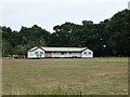 Cricket pitch on the green, Navestock Side