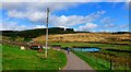 The track north from Kinnelhead