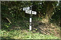 Direction Sign ? Signpost on Top Road, Little Cawthorpe