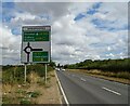 Braintree Road (B1008) approaching Sheepcotes Roundabout