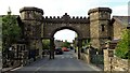 Lodges and Archway