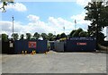 Entrance to Dunmow Group Stadium - home of Braintree Town FC