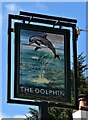 Sign for the Dolphin public house