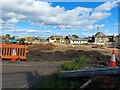 Demolition in progress, Berwick infirmary