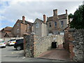 Much Wenlock, the rear of the High Street