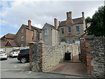 SO6299 : Much Wenlock, the rear of the High Street by Jonathan Thacker