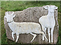 Standing Deer (Muntjac) Sculpture, Fenny Copse, Quorn