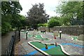 Crazy golf course in Barnard Castle