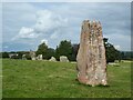 NY5737 : Long Meg and some of her daughters (set of 2 images) by Oliver Dixon